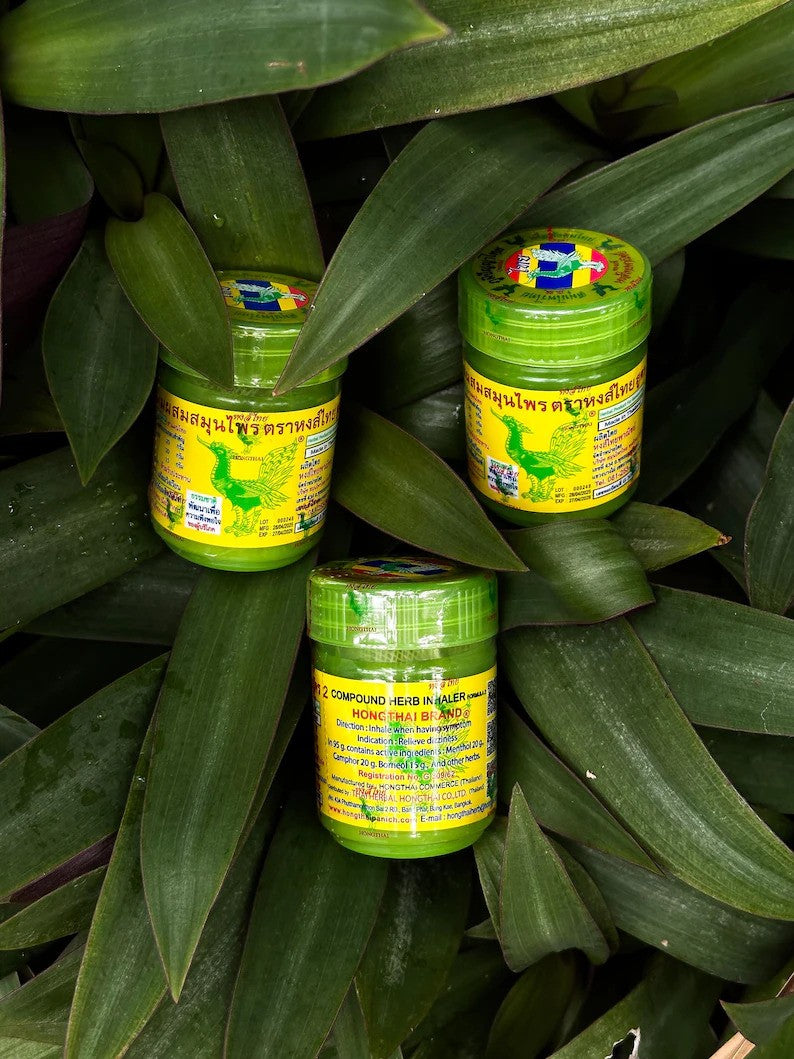 Hong Thai Yadom Herbal Inhaler, 10g XXL – 3 Pack