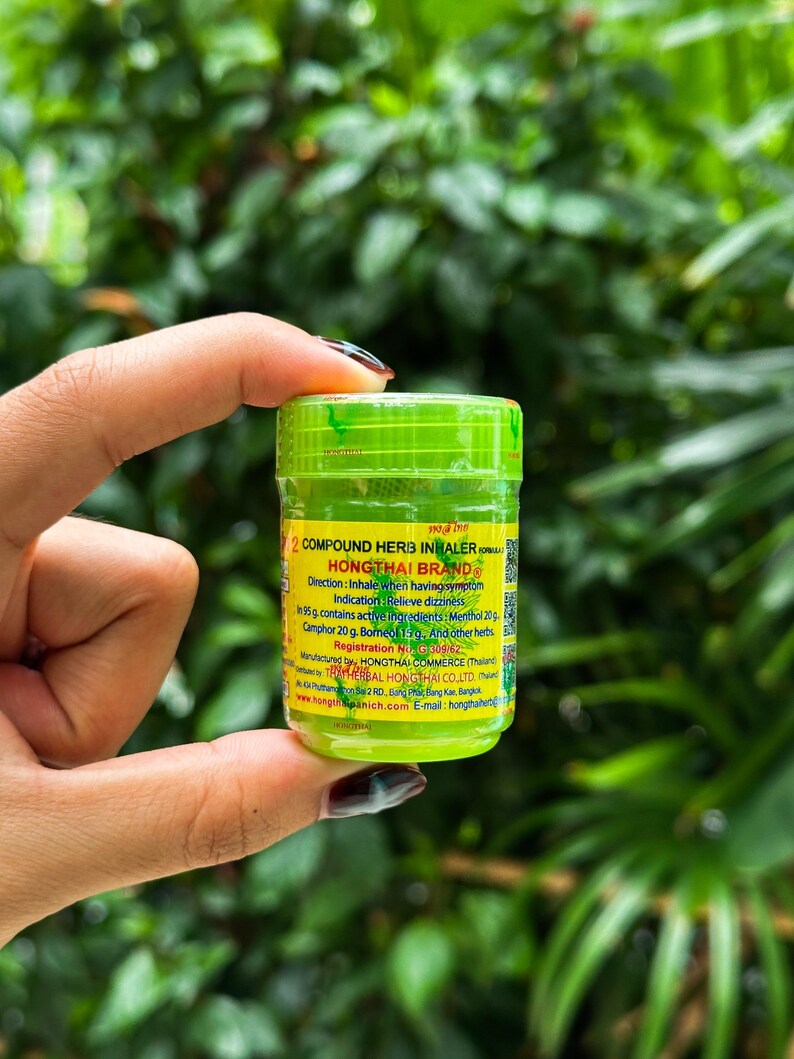 Hong Thai Yadom Herbal Inhaler, 10g XXL – 3 Pack